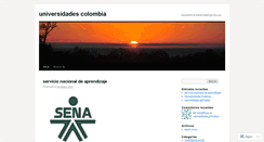 Desktop Screenshot of buscauniversidad.wordpress.com