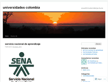 Tablet Screenshot of buscauniversidad.wordpress.com