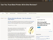 Tablet Screenshot of bestprinterallinone.wordpress.com
