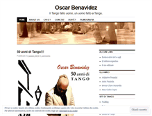 Tablet Screenshot of oscarbenavidez.wordpress.com