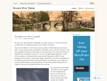 Tablet Screenshot of daleswaytrek.wordpress.com