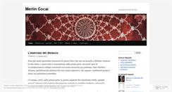 Desktop Screenshot of inomisacri.wordpress.com