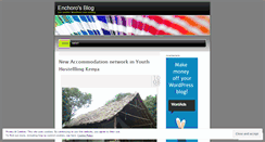 Desktop Screenshot of enchoro.wordpress.com
