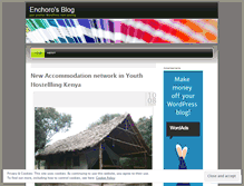 Tablet Screenshot of enchoro.wordpress.com