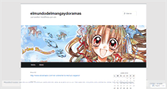 Desktop Screenshot of elmundodelmangaydoramas.wordpress.com