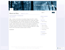 Tablet Screenshot of jheiliger.wordpress.com