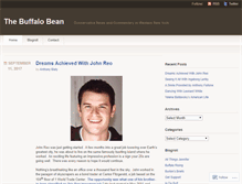 Tablet Screenshot of buffalobean.wordpress.com