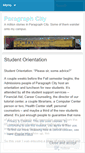 Mobile Screenshot of paragraphcity.wordpress.com