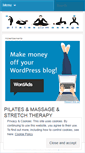 Mobile Screenshot of pilatesandmassage.wordpress.com