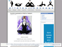 Tablet Screenshot of pilatesandmassage.wordpress.com