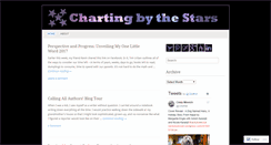 Desktop Screenshot of chartingbythestars.wordpress.com