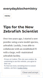 Mobile Screenshot of everydaybiochemistry.wordpress.com