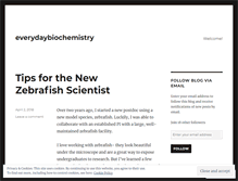 Tablet Screenshot of everydaybiochemistry.wordpress.com