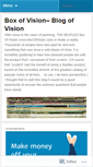 Mobile Screenshot of boxofvision.wordpress.com