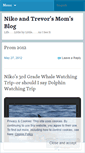 Mobile Screenshot of nikoandtrevorsmom.wordpress.com