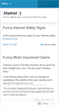 Mobile Screenshot of dothumor.wordpress.com