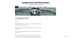 Desktop Screenshot of coogeeboaties.wordpress.com
