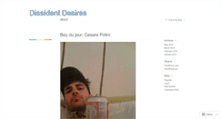 Desktop Screenshot of dissidentdesires.wordpress.com
