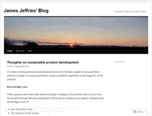 Tablet Screenshot of jajeffries.wordpress.com