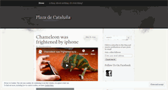 Desktop Screenshot of plazadecataluna.wordpress.com