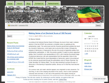 Tablet Screenshot of ethiosocialmedia.wordpress.com