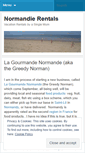Mobile Screenshot of normandierentals.wordpress.com