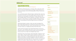Desktop Screenshot of abduroaf.wordpress.com