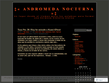 Tablet Screenshot of libretasenpolvo.wordpress.com