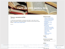 Tablet Screenshot of cartidecitit.wordpress.com