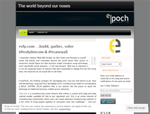 Tablet Screenshot of epochmarketing.wordpress.com