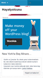 Mobile Screenshot of hayatyolcusu.wordpress.com