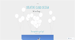 Desktop Screenshot of creativeclouddesign.wordpress.com