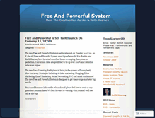 Tablet Screenshot of freeandpowerfulsystem.wordpress.com