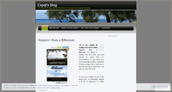 Desktop Screenshot of expatwannabe.wordpress.com