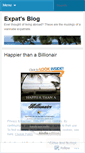 Mobile Screenshot of expatwannabe.wordpress.com