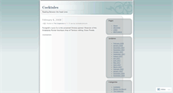 Desktop Screenshot of cocktalesdotcom.wordpress.com