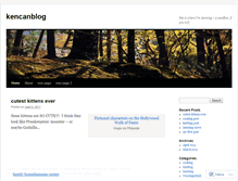 Tablet Screenshot of kencanblog.wordpress.com