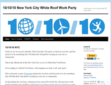 Tablet Screenshot of 101010nyc.wordpress.com