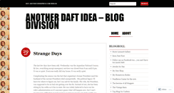 Desktop Screenshot of anotherdaftidea.wordpress.com