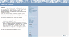 Desktop Screenshot of danceweardirectory.wordpress.com