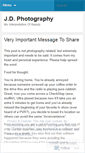 Mobile Screenshot of jdphotography.wordpress.com