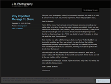 Tablet Screenshot of jdphotography.wordpress.com