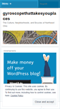 Mobile Screenshot of gyroscopethattakesyouplaces.wordpress.com