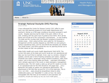Tablet Screenshot of managingdisasters.wordpress.com