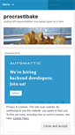 Mobile Screenshot of procrastibake.wordpress.com