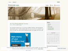Tablet Screenshot of english1121s5422spring2009.wordpress.com