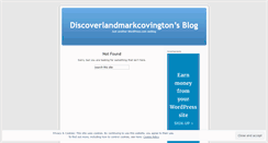 Desktop Screenshot of discoverlandmarkcovington.wordpress.com