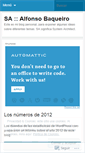 Mobile Screenshot of abaqueiro.wordpress.com
