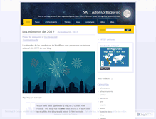 Tablet Screenshot of abaqueiro.wordpress.com