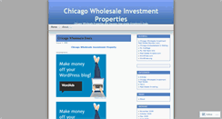 Desktop Screenshot of chicagowholesaledeals.wordpress.com